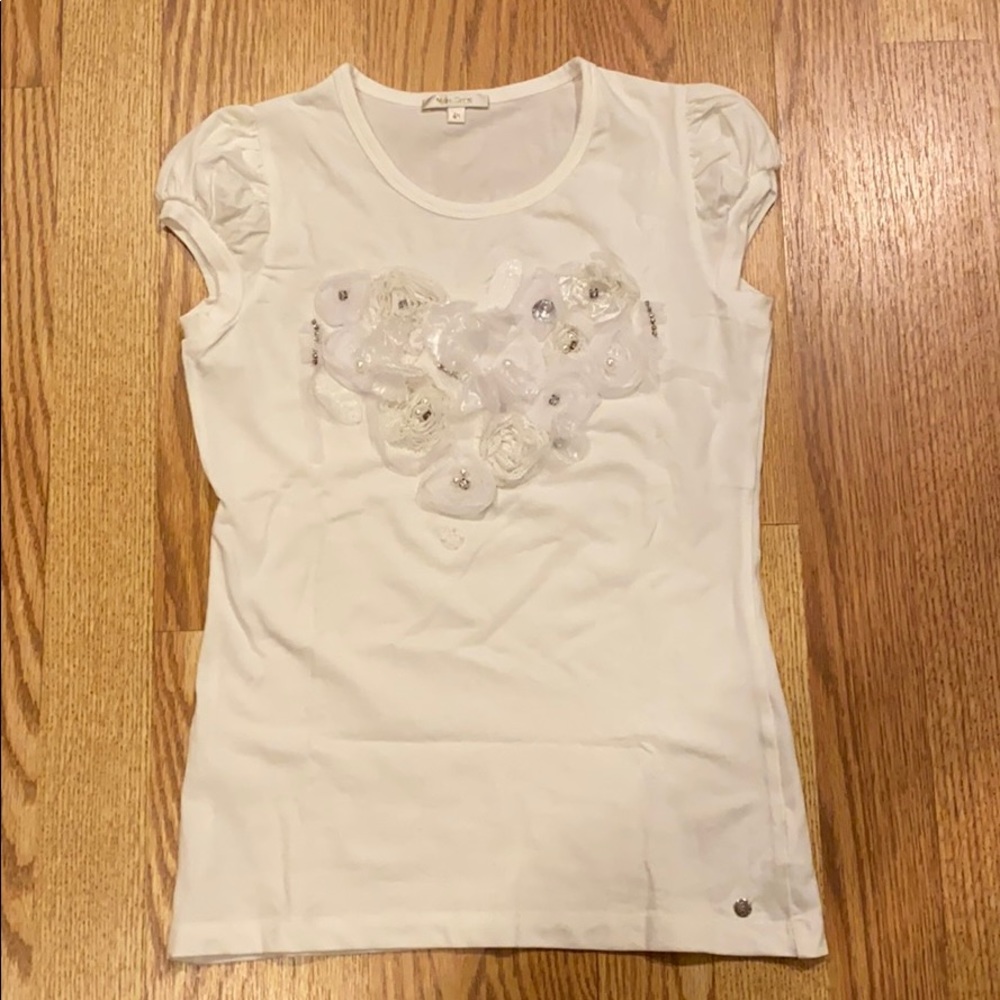 Miss Grant white T-shirt (size 11-12/40)